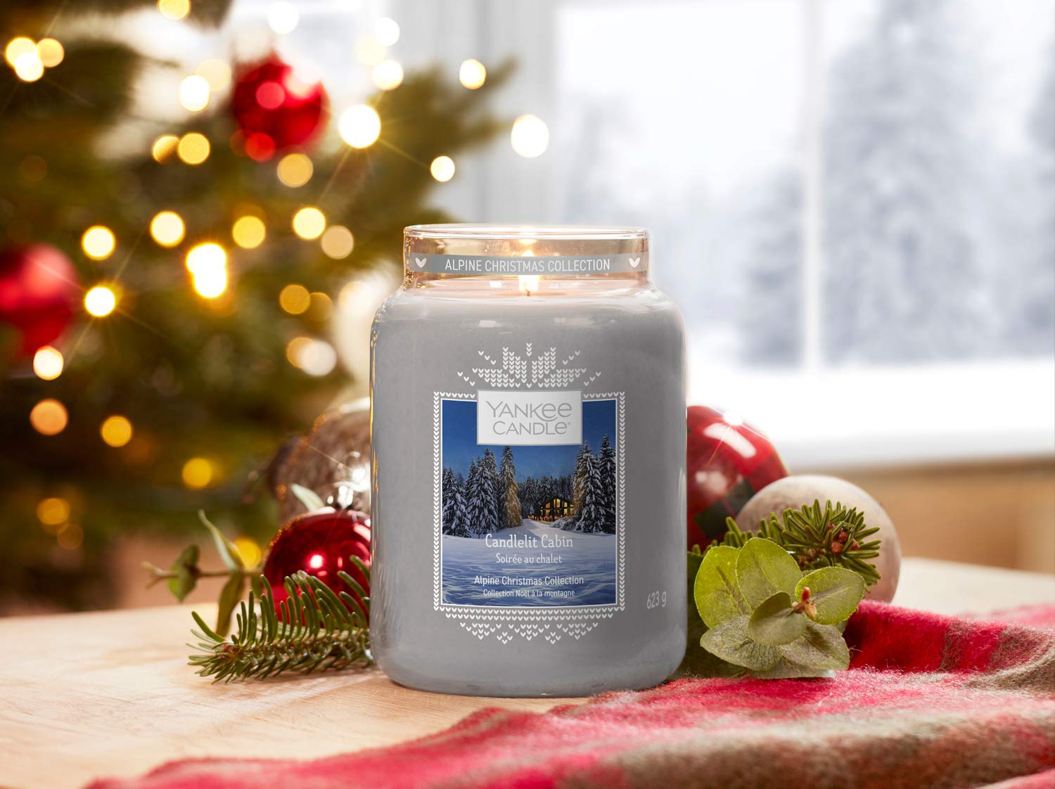 Amazon.co.jp: Yankee Candle クラシックミディアムジャー、ワックス